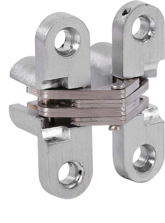 Sistema di apertura a 180 gradi con guaina di protezione - Accoppiatore di porte - Vougeur - Silenzioso - Materiale resistente - Deurscharnier