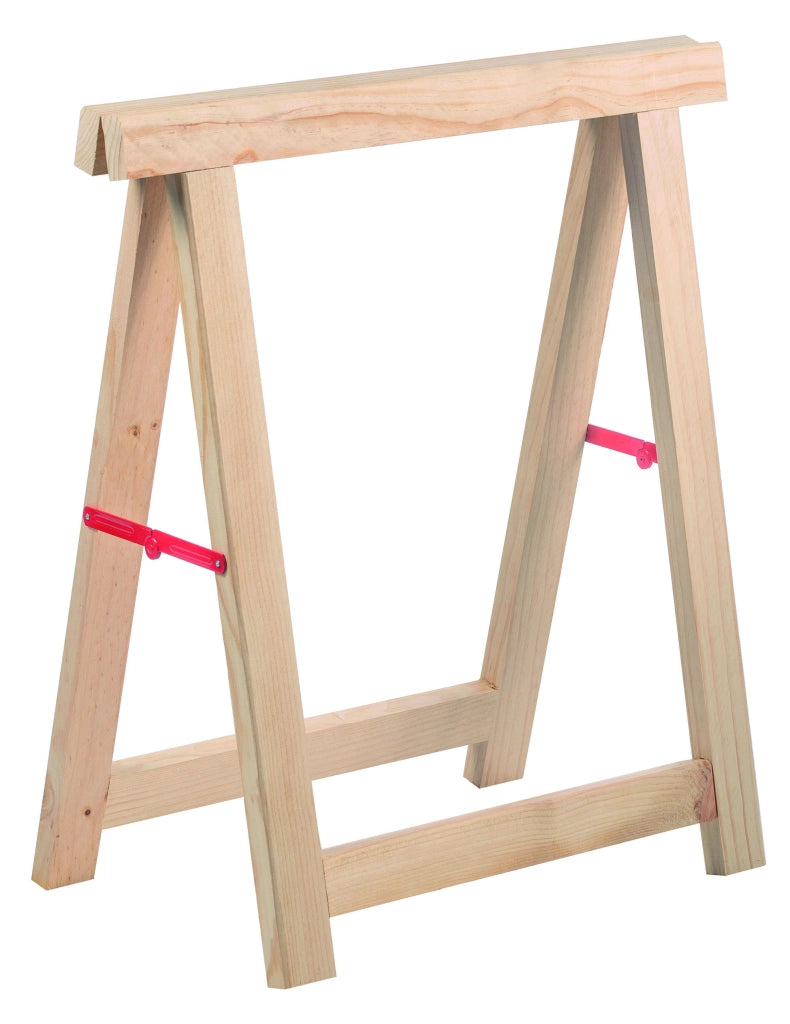 CAVALLETTO RICHIUDIBILE IN LEGNO DI PINO Profilo mm. 30x60 - cm. 73,5x39x80 h - kg. 1.200