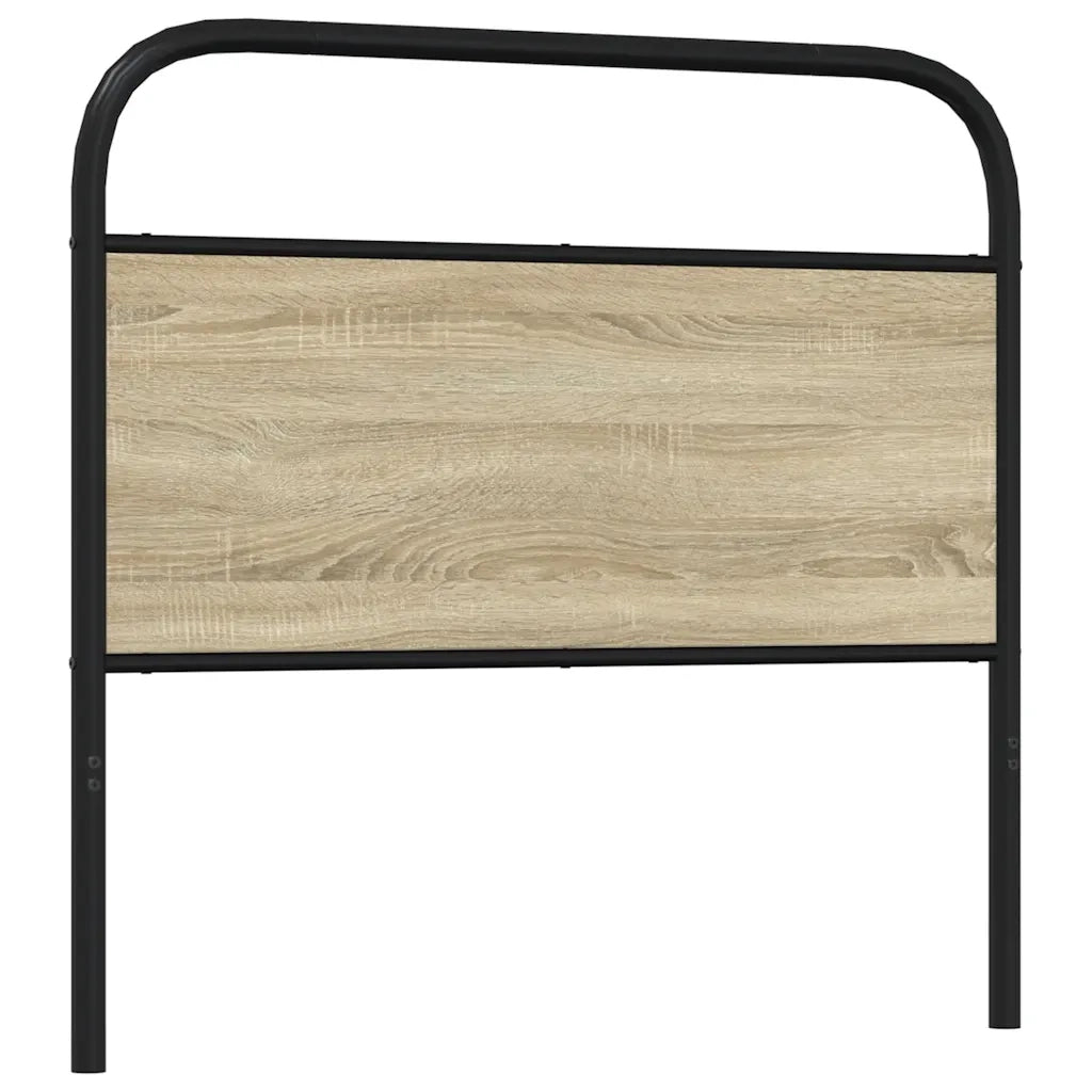 Testiera di Ricambio Rovere Sonoma 100 cm in Acciaio e Legno Multistrato 4100287