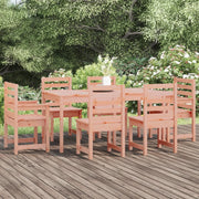 Set da Pranzo per Giardino 7 pz in Legno Massello di Douglas 3154712