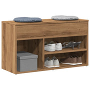 Scarpiera Rovere Artigianale 80x30x45 cm in Legno Multistrato 856757