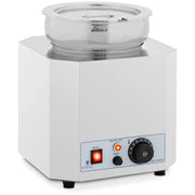 Distributore di zuppa professionale da 7 litri 500 watt finitura lucida acciaio inox argento 14_0008845