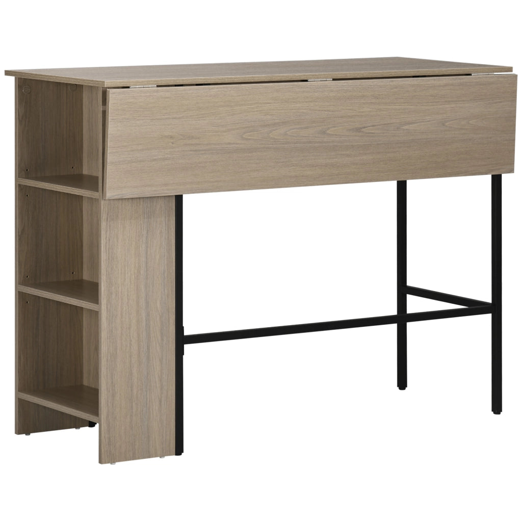 Tavolo da bar ¨C zephmum ¨C grigio chiaro 120x76x91 cm