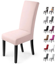 Hoes per sedile 4 pezzi, hoes elastico per sedile hoes stretch hoes per sedile elastico universale (4 pezzi, rosa naturale)