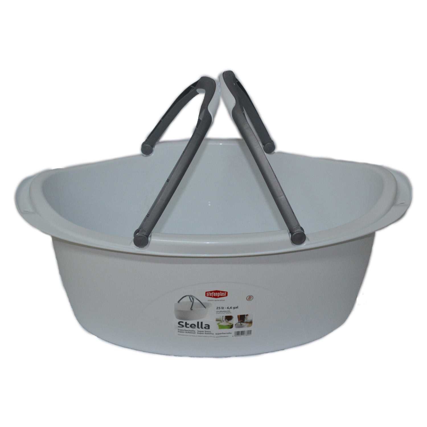 BACINELLA OVALE STELLA CON MANICO