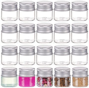 Contenitori Cosmetici 20 pezzi - Flaconi in Vetro 10ml - Flaconi Monster - Bocchette in Alluminio - Per Fluidi - Arte e Artigianato