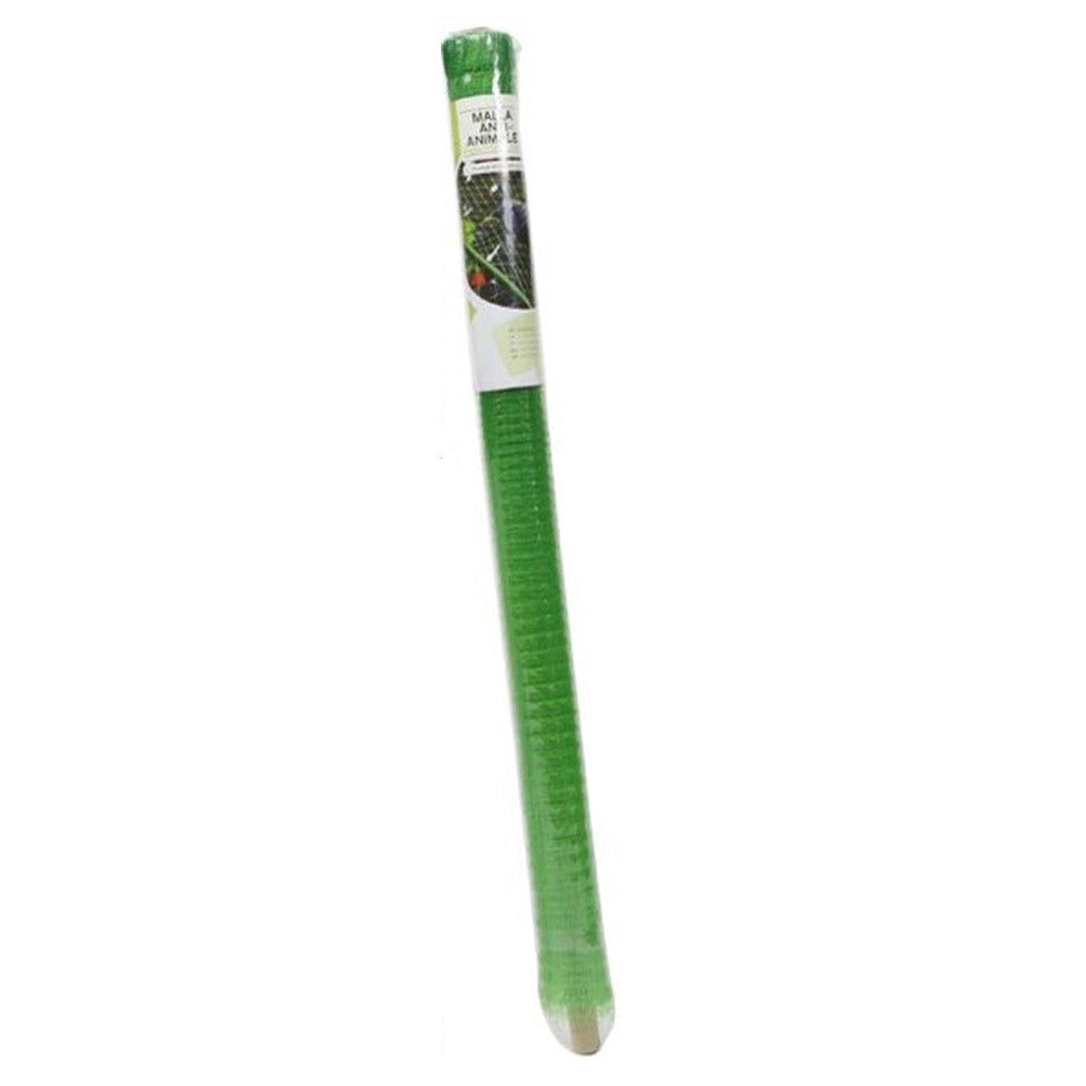 Trade Shop - Set 2pz Rete In Polietilene Anti Animali Maglia 1x10mt Verde Protezione Piante Orto 134613 -