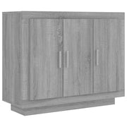 Buffet credenza cassettiera armadio mobile contenitore organizer cucina soggiorno salotto Sonoma 92 x 35 x 75 cm legno ingegnerizzato grigio 02_0036558