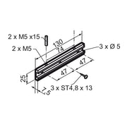 STAFFA SUPPORTO ATTUATORE SPECIALE MINGARDI 2700105 AUTOMAZIONE AUTOMATISMI