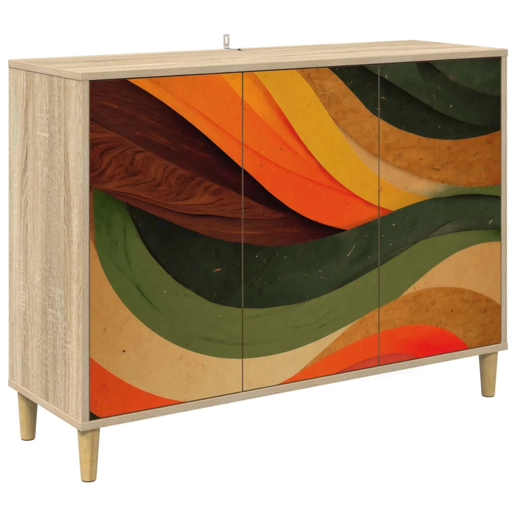 Credenza BONN Sonoma 102 x 33 x 75 cm Legno ingegnerizzato 8006961