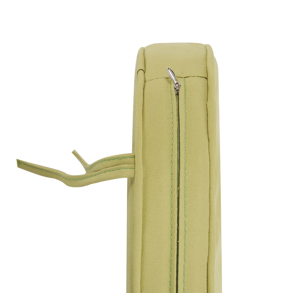 Set di 2 sedie da giardino vintage in alluminio marrone con cuscini per sedili in poliestere alluminio vintage