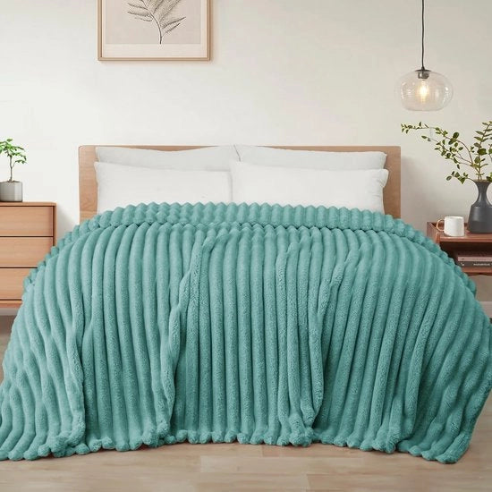 Deken in Fleece Flanellen Luxe - Multifunzionale e Soffice - 1 pezzo - Microfibra