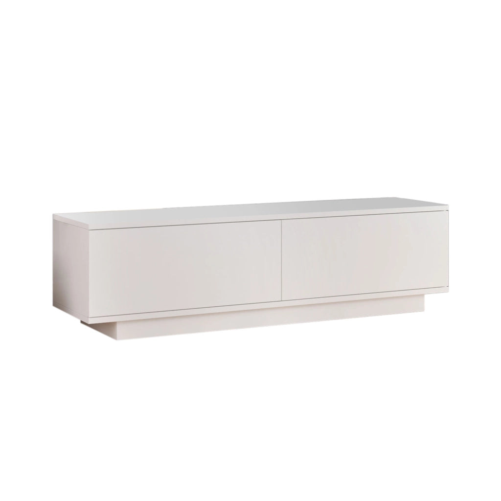Mobile TV in legno "FN1" - 140 x 35 x 38 cm - Bianco
