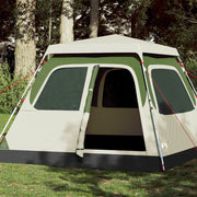 Tenda a Cupola da Campeggio 4 Persone-Tenda per Escursionismo Verde a Rilascio Rapido 252190