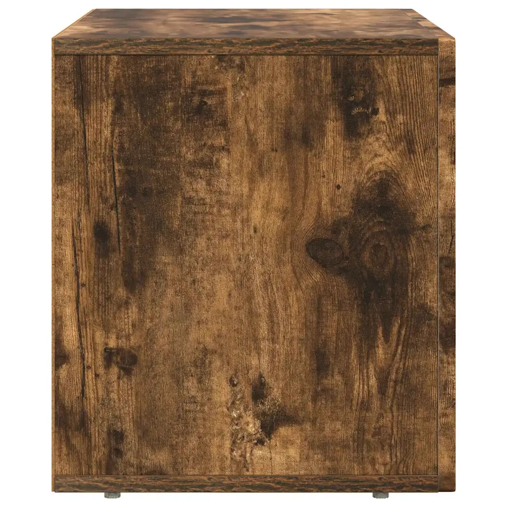 Mobile TV ELST 60 x 35 x 40 cm Rovere fumé Legno ingegnerizzato 891289