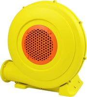 350 W/450 W/750 W, ventola elettrica per gonfiabile, ventilatore a turbo con manico e fondo grande, portatile, per giocattoli gonfiabili