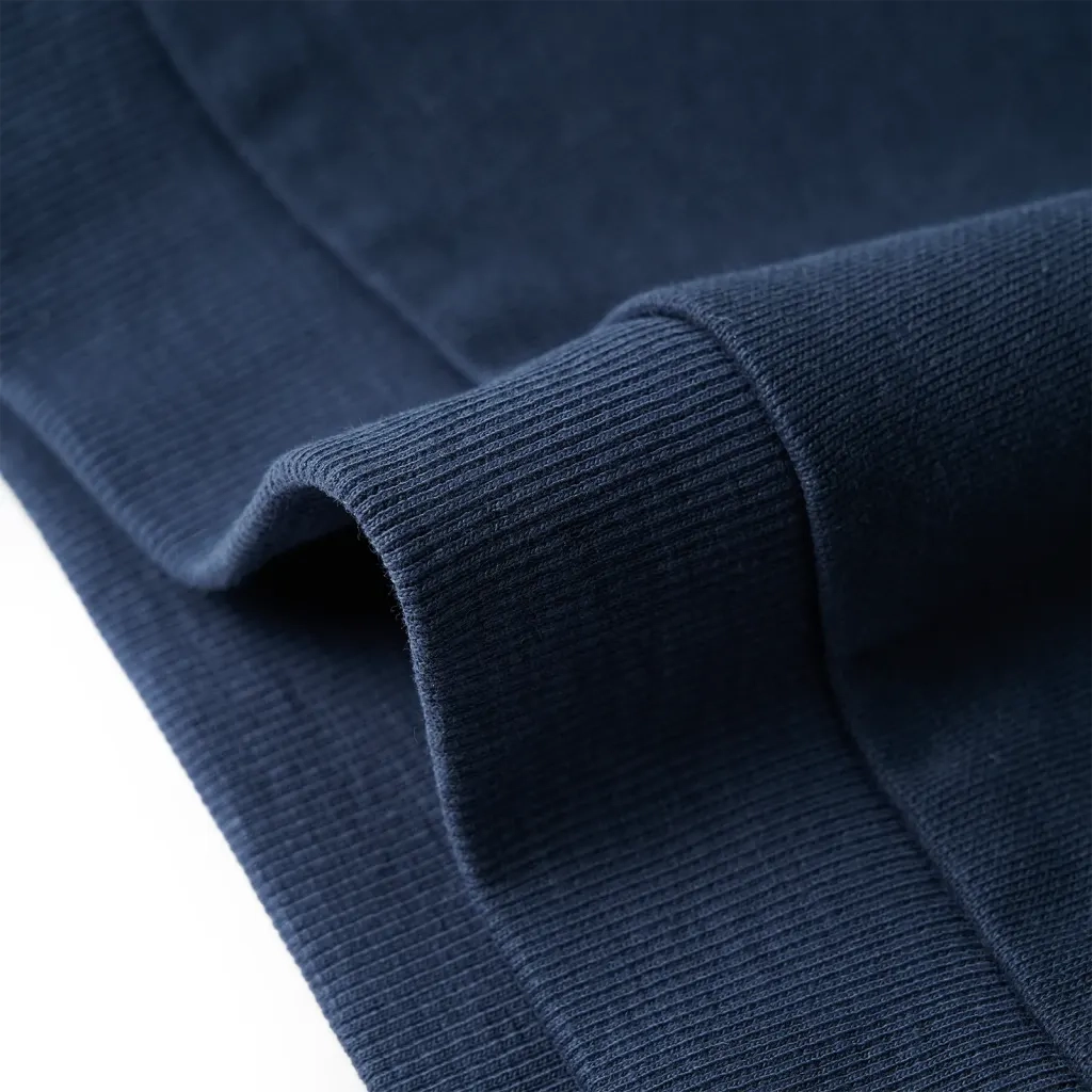 Felpa per Bambini Blu Marino Mélange 116 12661