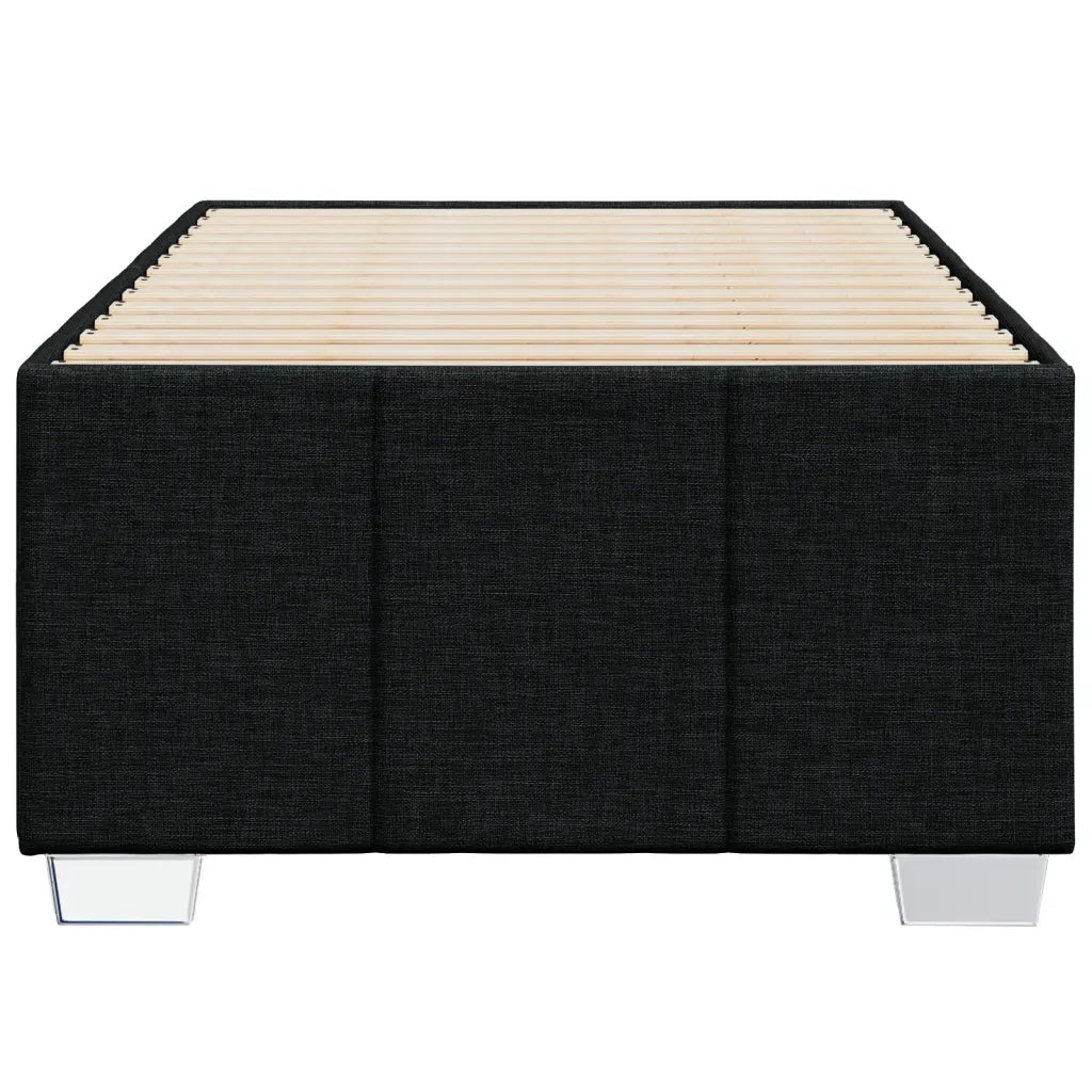 Giroletto senza Materasso Nero 90x190 cm in Tessuto 3284799