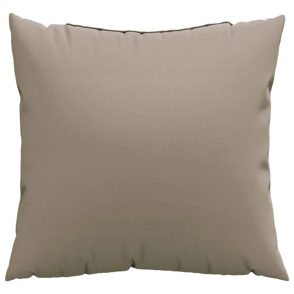 vidaXL Cuscini per Divano 4 pz Tortora 60x60 cm in Tessuto