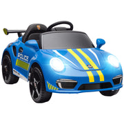 Auto Elettrica per Bambini con Telecomando e Sirena ¨C Minimal ¨C Blu