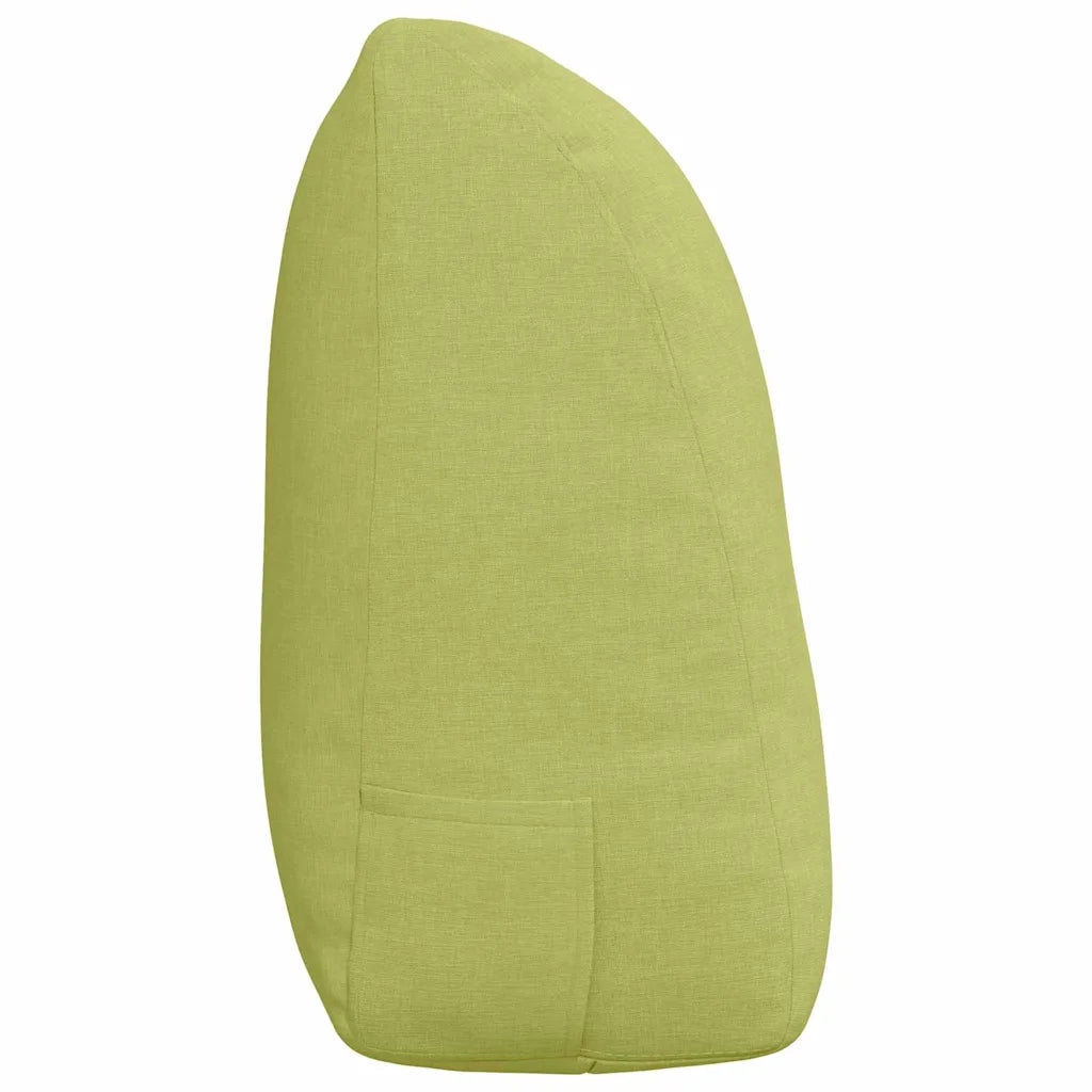 Cuscino per Schiena | Cuscino dorsale Verde chiaro 120 x 24 x 50 cm Tessuto
