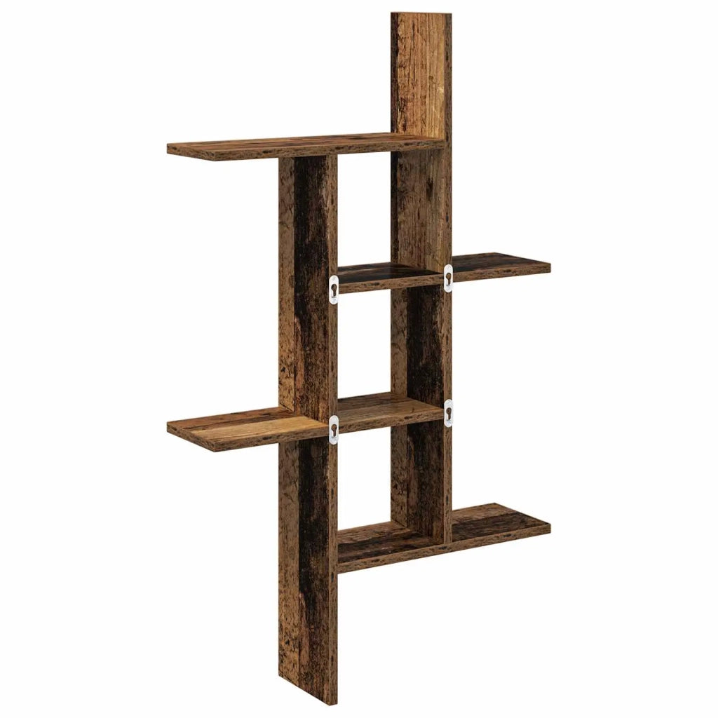 Scaffale da parete Legno antico 61 x 15 x 102 cm 8012194
