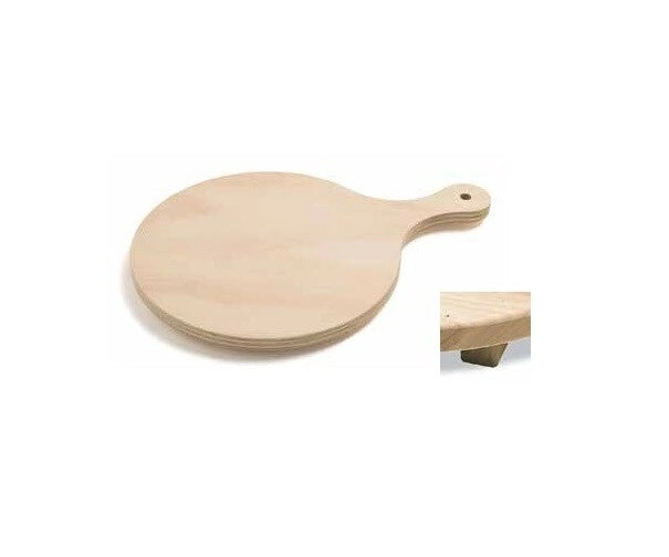 Tagliere da Cucina in Legno di Faggio Naturale Polenta Antipasti 34 x 43  cm