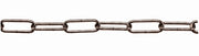 CATENA PER LAMPADARI GENOVESE In ferro bronzato  EE ? filo mm. 15 n° 10 25.00 metri