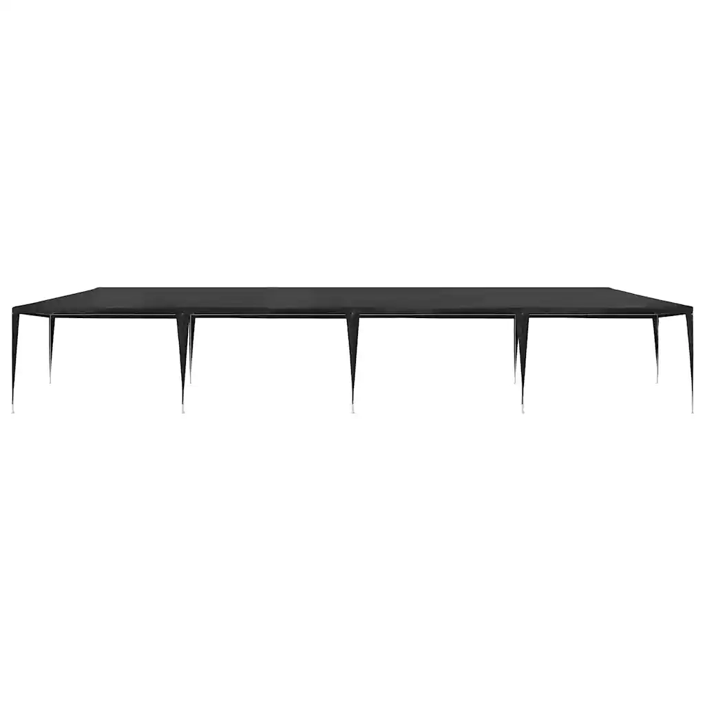 Tenda per Feste-Tenda Gazebo 3x12 m in PE Antracite