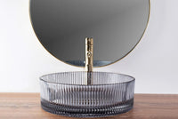 Lavabo Da Appoggio Rea Ingrid Grey