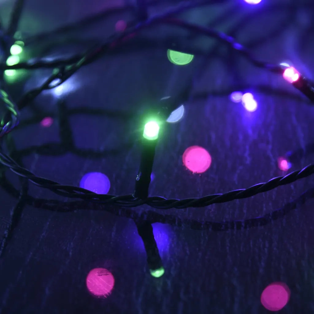 Stringa LED con 1000 Luci LED Pastello Multicolore 100 m PVC CFW5378318