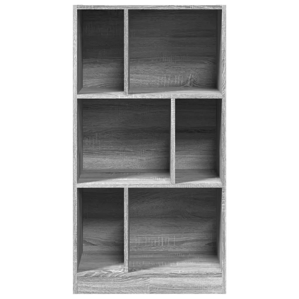 Libreria Grigio Sonoma 57x28,5x107,5 cm in Legno Multistrato 848008