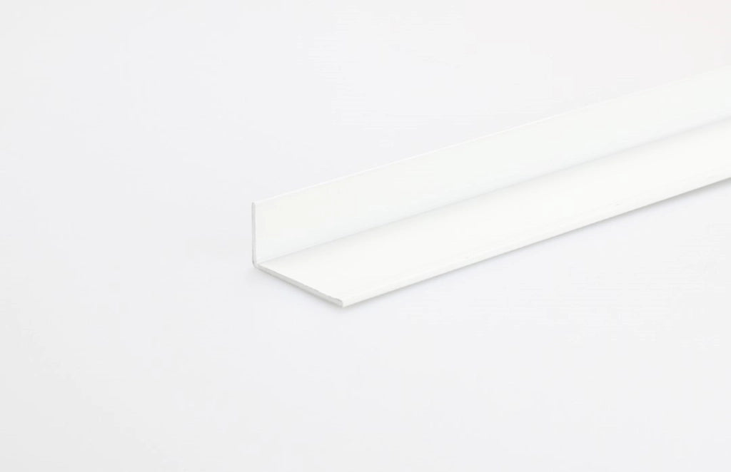 Profilo Angolare Da 2 Metro Alluminio Bianco 30X30X1 - Arcansas