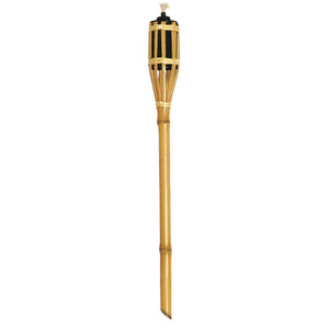 Torcia alla citronella bamboo 120cm