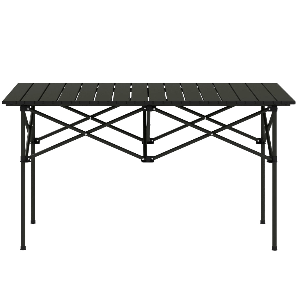 Tavolo da Picnic Pieghevole Portatile ¨C Zephmum ¨C 95x55x50 Nero