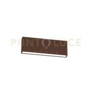 MADRID APPLIQUE BIEMISSIONE 26CM CORTEN LED CCT 3000 4000K 10W 1240LM IP65