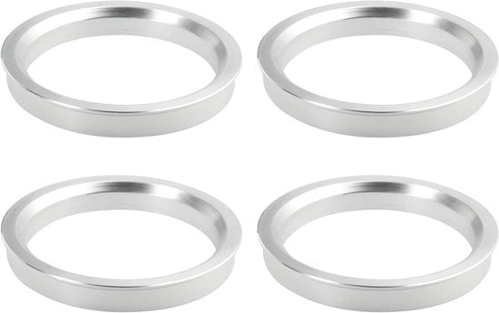 Set di 4 centraline di navigazione autonoma in lega di alluminio, diametro esterno 71,5 mm, 60,1 mm - Protezione e stile per le ruote.