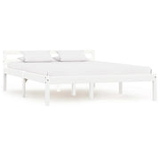 Giroletto Bianco in Legno Massello di Pino 140x200 cm cod mxl 63310