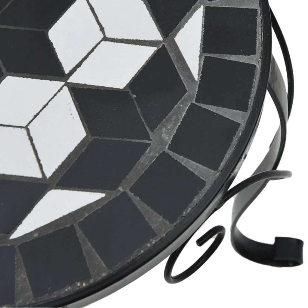 Portavasi mobili per fiori 3 pezzi ceramica nera 02_0045256