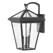 Applique esterna nera 3xE14 40W Alford Place Quintiesse