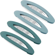 Clip per Capelli da 9 cm in Tono Blu - Set da 4 pezzi con Spille per Capelli Medie - Accessori per Capelli per Ragazze e Donne - Senza Clip a Slittura - Decorazioni per Capelli