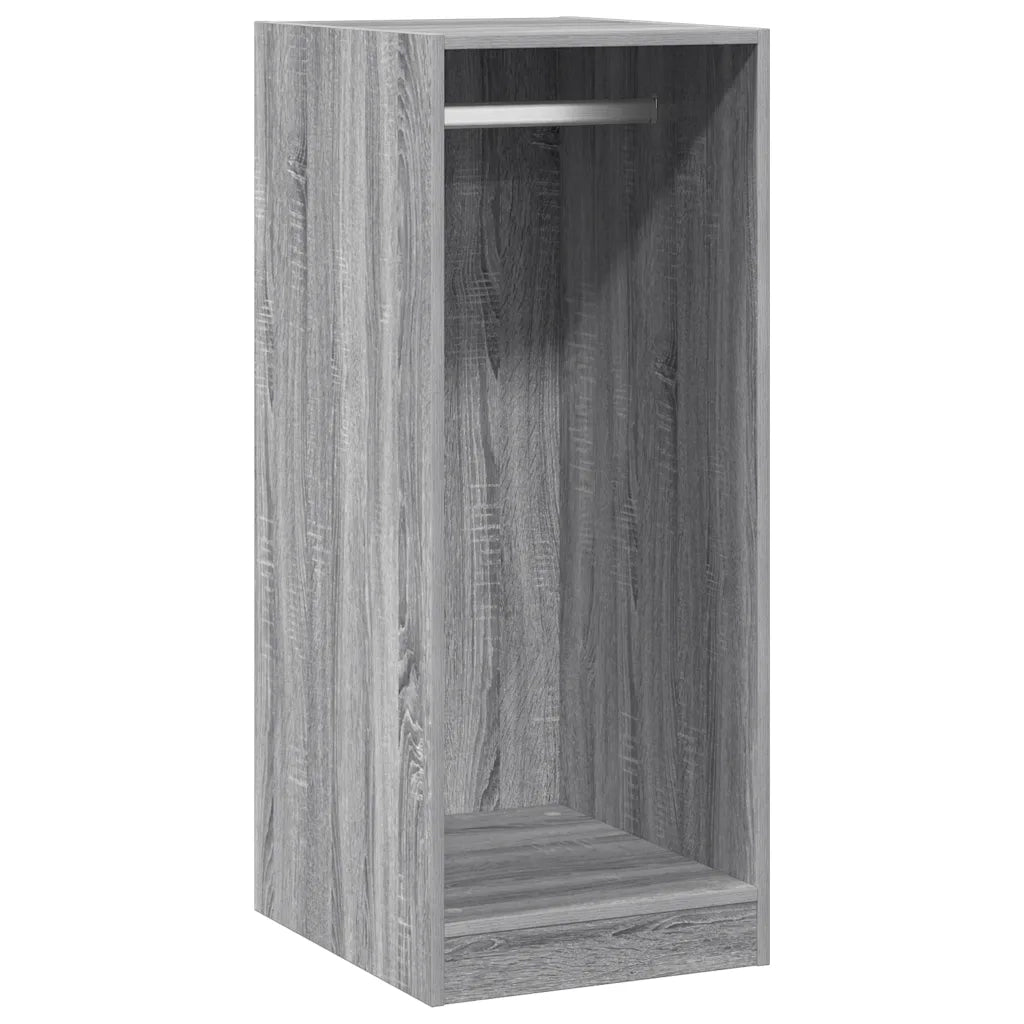 Armadio Grigio Sonoma 48x41x102 cm in Legno Multistrato 840819