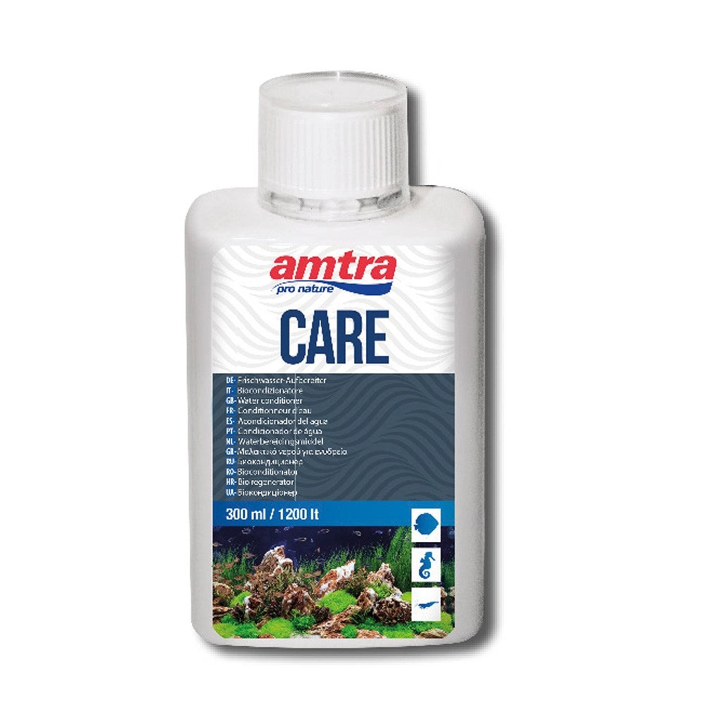 Amtra Care - biocondizionatore per acqua dolce e marina Formato: 300 ml