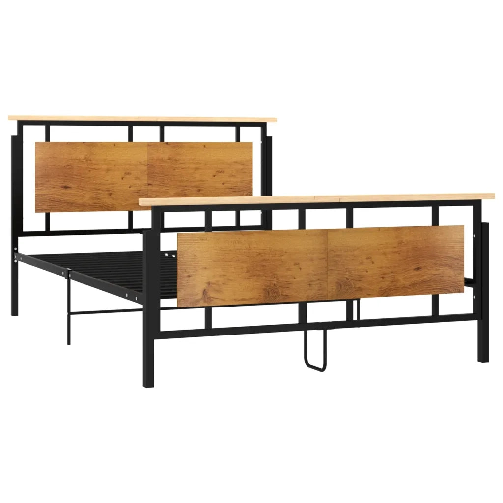 Letto matrimoniale | Letto per adulti | Giroletto in Metallo 140x200 cm