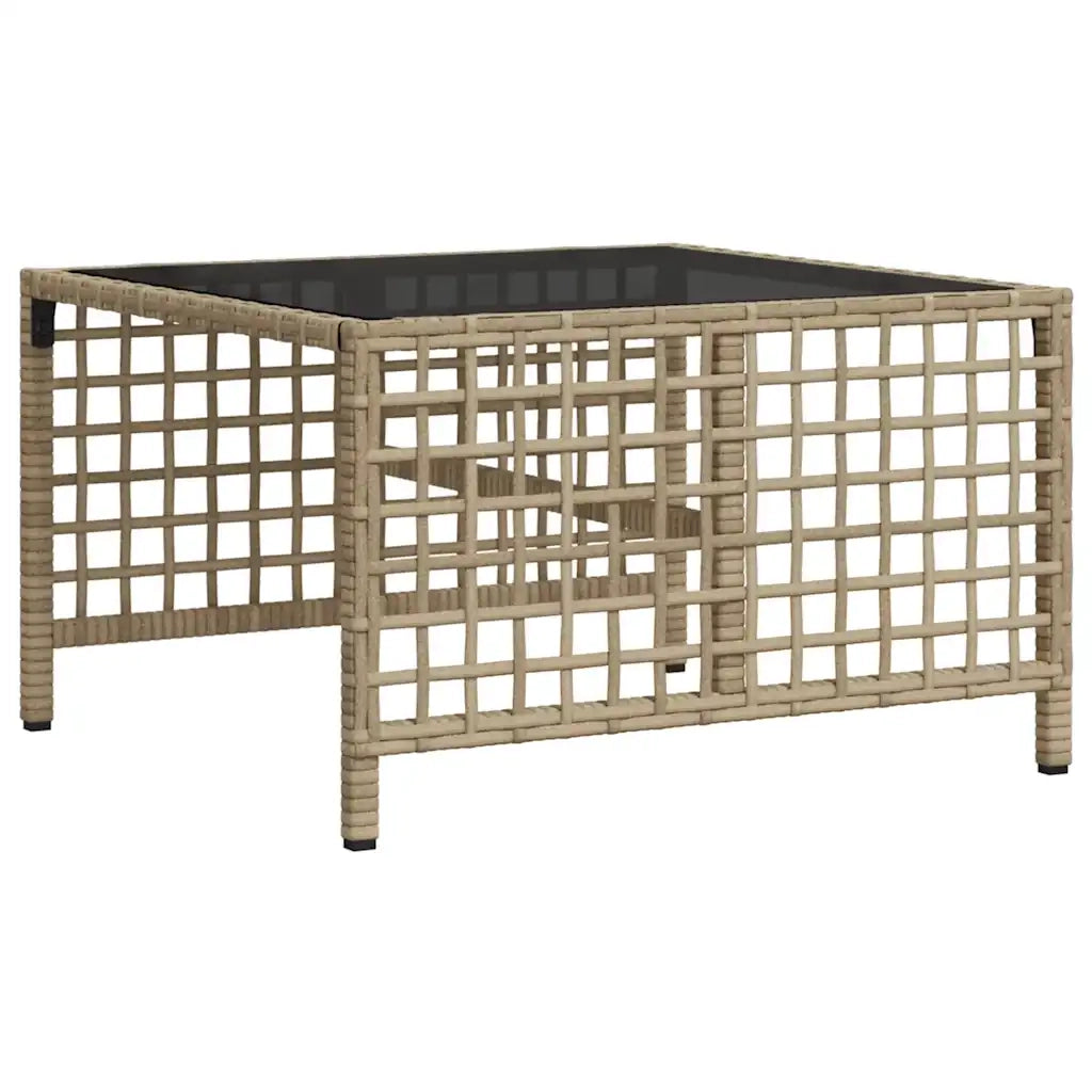 Set Divano ad Angolo 3 pz con Cuscini Beige Misto Polyrattan 365448