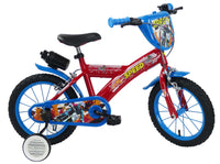 SCH SPEED 14", bicicletta per bambini, adatta a bambini tra i 4 e i 6 anni, per altezza tra 100 e 120 cm, con campanello
