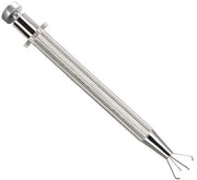 Pincetta per diamanti in acciaio inossidabile - manico di legno - tenuta di diamanti - pen holder - astuccio per diamanti - manico di 12 cm - attrezzatura per gioiellieri