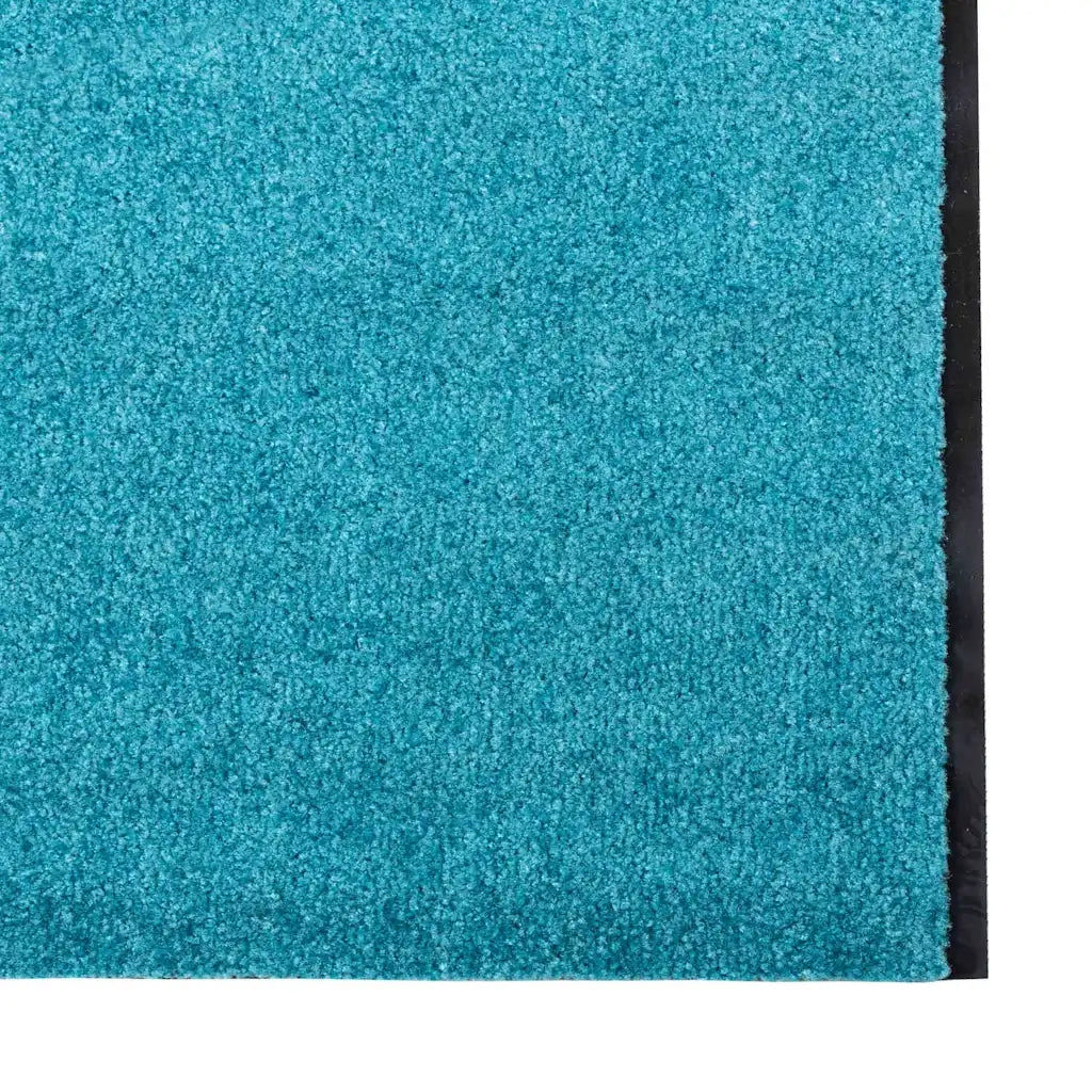 Tappetino Altro Ciano e Nero 120 x 400 cm Poliammide e PVC 4100752