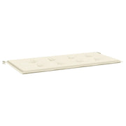 Cuscino per Panca | Cuscini per sedie Crema 100x50x4 cm in Tessuto Oxford