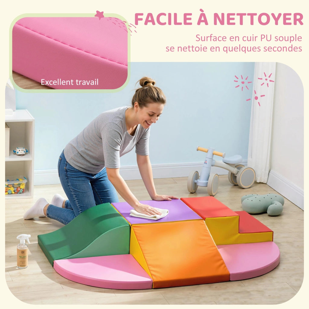 Blocchi da costruzione morbidi XXL per bambini ¨C zephmum ¨C 6 pezzi